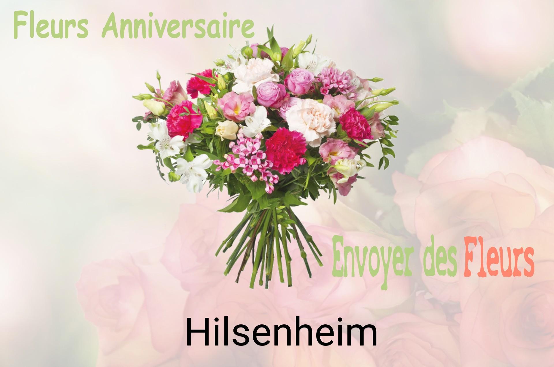Bouquet de fleurs d’anniversaire livré à Hilsenheim